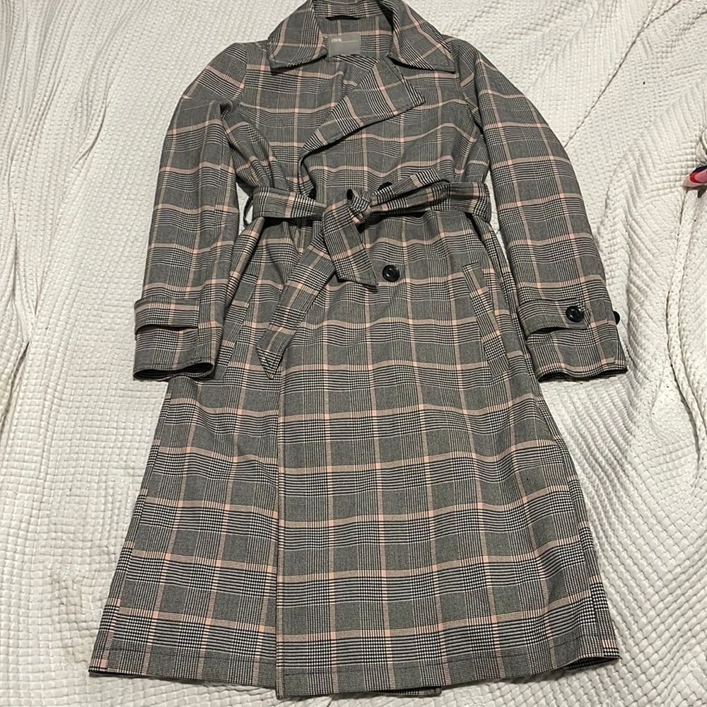 EUC- ASOS- 4. Pink Houndstooth Jacket